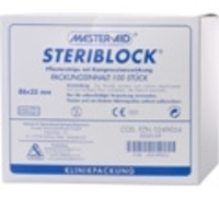 STERIBLOCK DIA 25x86 mm Kompressionspfl.ster.weiß