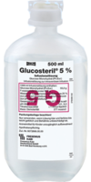 GLUCOSTERIL 5% freeflex Infusionslösung