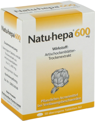 NATU HEPA 600 mg überzogene Tabletten