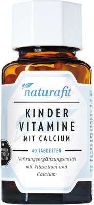 NATURAFIT Kindervitamine m.Calcium Lutschtabletten