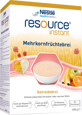 RESOURCE Mehrkorn Früchtebrei Pulver