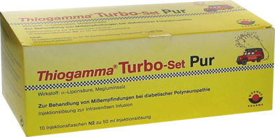 THIOGAMMA Turbo Set Pur Injektionsflaschen