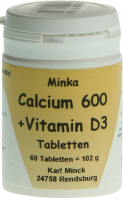 CALCIUM 600 mg+D3 Tabletten