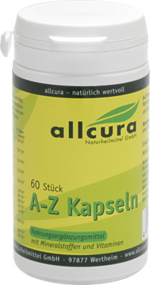 A-Z Kapseln mit Mineralstoffen und Vitaminen