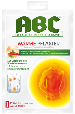 ABC Wärme-Pflaster Capsicum Hansaplast med 14x22