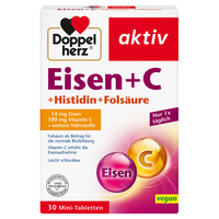 DOPPELHERZ Eisen+Vit.C+L-Histidin Tabletten