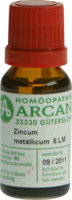 ZINCUM METALLICUM LM 6 Dilution