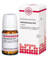 CHOLESTERINUM D 12 Tabletten