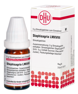 STAPHISAGRIA LM XVIII Globuli