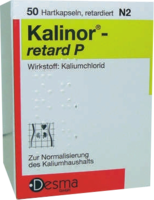 KALINOR retard P 600 mg Hartkapseln