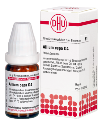 ALLIUM CEPA D 4 Globuli