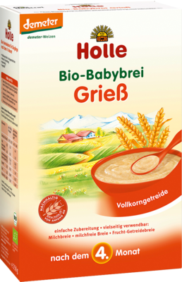 HOLLE Bio Babybrei Grieß