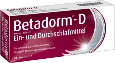 BETADORM D Tabletten