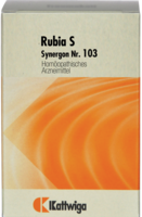 SYNERGON KOMPLEX 103 Rubia S Tabletten