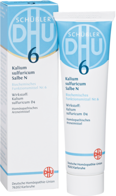 BIOCHEMIE DHU 6 Kalium sulfuricum N D 4 Salbe