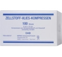 ZELLSTOFF VLIES Kompressen unsteril 8x10 cm