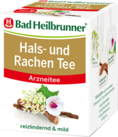 BAD HEILBRUNNER Hals- und Rachen Tee Filterbeutel