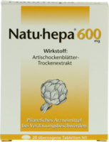 NATU HEPA 600 mg überzogene Tabletten