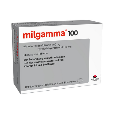 MILGAMMA 100 mg überzogene Tabletten