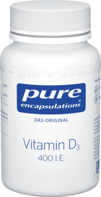 PURE ENCAPSULATIONS Vitamin D3 400 I.E. Kapseln