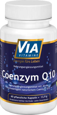 VIAVITAMINE Coenzym Q10 30 mg Kapseln