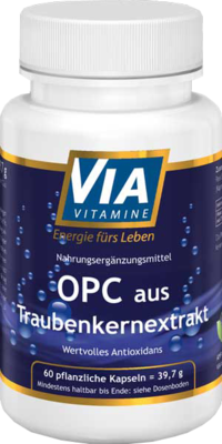 VIAVITAMINE OPC aus Traubenkernextrakt Kapseln