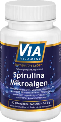 VIAVITAMINE Spirulina MikroAlgen Kapseln