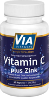 VIAVITAMINE Vitamin C plus Zink Kapseln