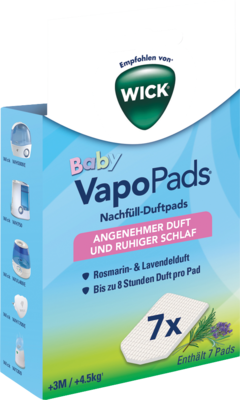 WICK VapoPads 7 Rosmarin Lavendel Pads WBR7