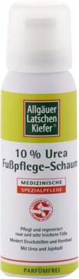 ALLGÄUER LATSCHENK. 10% Urea Fußpflege Schaum