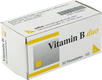 VITAMIN B DUO Filmtabletten