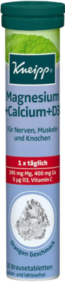 KNEIPP Magnesium+Calcium Brausetabletten