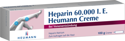 HEPARIN 60.000 Heumann Creme