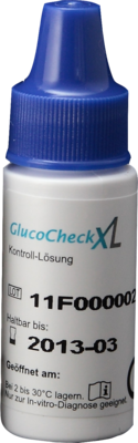 GLUCOCHECK XL Kontrolllösung hoch