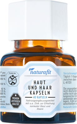 NATURAFIT Haut und Haarkapseln