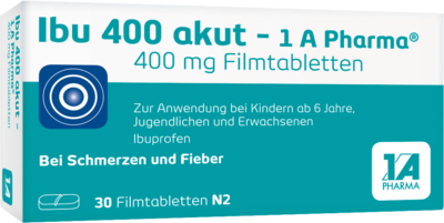 IBU 400 akut-1A Pharma Filmtabletten