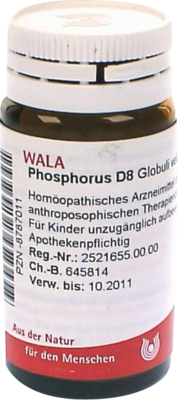 PHOSPHORUS D 8 Globuli