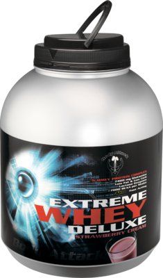 EXTREME Whey Deluxe strawberry Cream Pulver