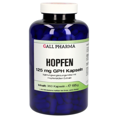 HOPFEN 125 mg GPH Kapseln