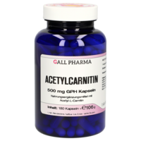 ACETYLCARNITIN 500 mg GPH Kapseln