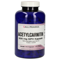 ACETYLCARNITIN 500 mg GPH Kapseln