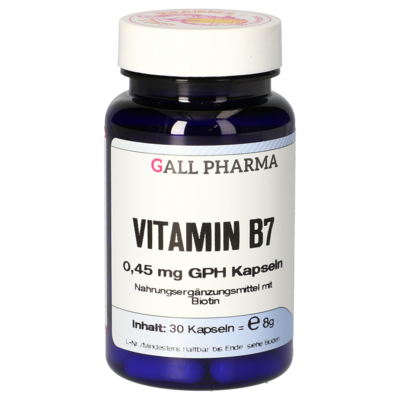 VITAMIN B7 0,45 mg GPH Kapseln