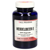 HEIDELBEER E 400 mg Kapseln