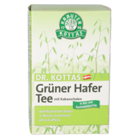 DR.KOTTAS grüner Hafertee mit Kakaoschalen Fbtl.