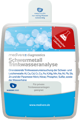 SCHWERMETALL Trinkwasseranalyse