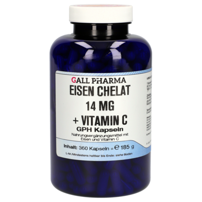 EISEN CHELAT 14 mg+Vitamin C GPH Kapseln