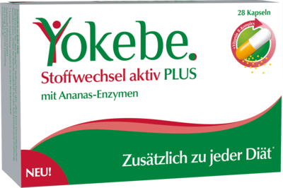 YOKEBE Plus Stoffwechsel aktiv Kapseln