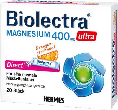 BIOLECTRA Magnesium 400 mg ultra Direct Orange