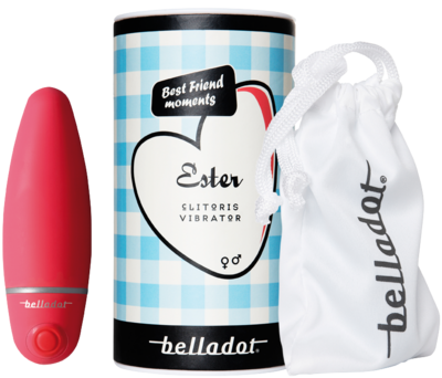 BELLADOT/ESTER Klitorisvibrator rot