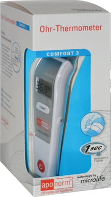 APONORM Fieberthermometer Ohr Comfort 3 infrarot